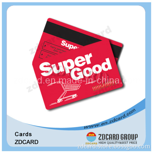 ISO Cr80 PVC Card/Plastic Standard Cards with Printing